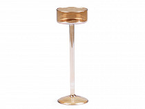 Long-Stem Glass Tealight Candleholders 19 cm