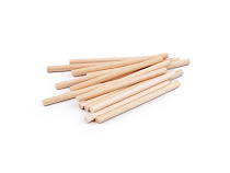 Drewniane kijki / drążki do makramy długość 6,3 cm 