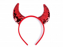 Devil Horns with Sequins