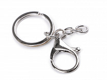 Carabiner with Jump Ring and Keychain