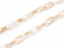 Chain for making and decorating clothes and accessories, width 11 mm
