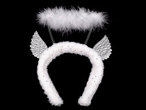 Karnevalová čelenka - anděl