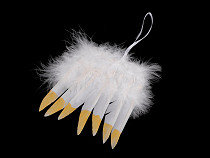 Angel Wings Decoration with metallic effect