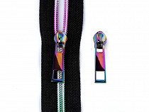 Slider for Nylon / Spiral Zippers No 6, Rainbow