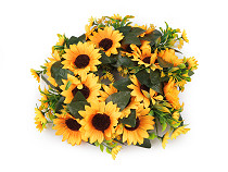 Coronita artificiala de floarea soarelui Ø40 cm