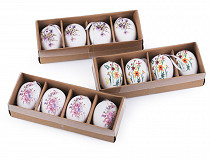 Easter Eggs with Floral Print 