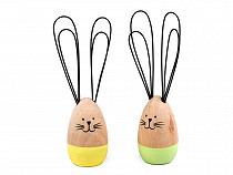 Wooden / Easter Bunny / Name Tag Holder