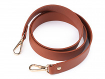 Eco Leather Strap / Handle with Carabiners for Handbag, length 108 cm