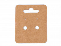 Paper Card for Earrings 50x65 mm