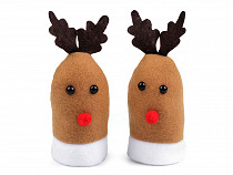 Mini-cappello da renna, motivo: natalizio