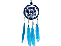Dreamcatcher with Lace, Feathers and Beads