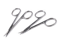 Stainless Steel Manicure Scissors, straight, curved