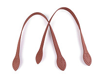 Leather Bag Handles, unfinished product, length 50 cm