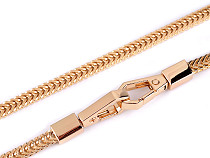Handbag Chain with Carabiner Hooks, length 120 cm