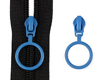 Slider for nylon zippers No 5 with colored ring