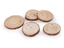 Přírodní dřevěná kolečka k domalování a dotvoření