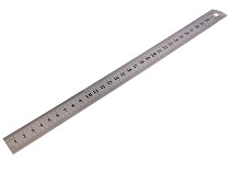 Linijka metalowa długość 30 cm 