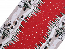 Tissu pour nappe / Chemin de table de Noël en coton