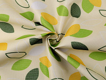 Outdoor Fabric 600D for Strollers, PVC coated, Leaves