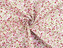 Tissu/Toile en coton, petites fleurs