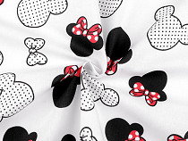 Bavlnená látka / plátno Mickey / Minnie Mouse
