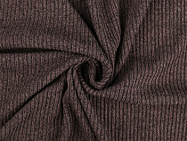 Rebrovaná šatová pletenina / svetrovina