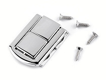 Fastening / Lock set for boxes, jewelry boxes and briefcases 24x31 mm