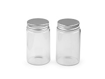 Glass bottle with screw cap 47x80 mm