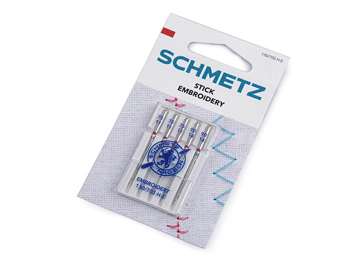 Machine Embroidery Needles 75; 90 Schmetz