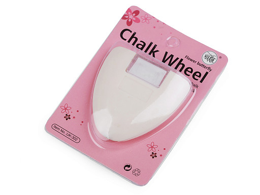 Chalk Wheel Fabric Marker, Tailor's Chalk in plastic case