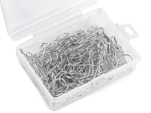 Safety Pins in a Box, length 22 mm