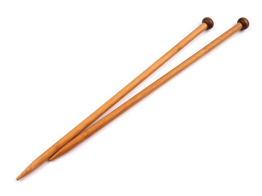 Rovné jehlice č. 10 bambus