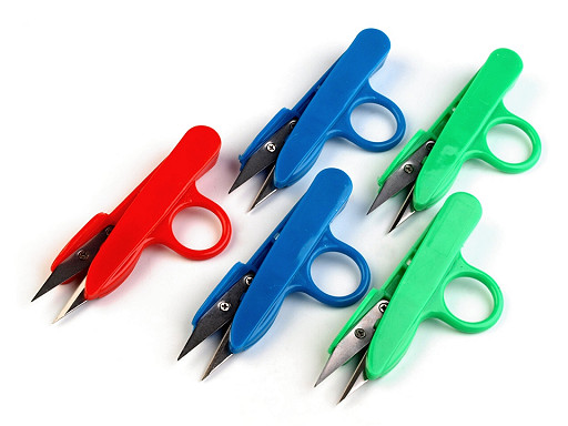 Thread Cutting Scissors length 12 cm with plastic handle
