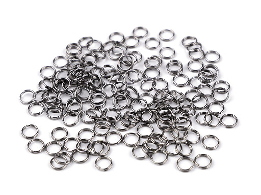 Doppio anello diviso, dimensioni: Ø 6 mm