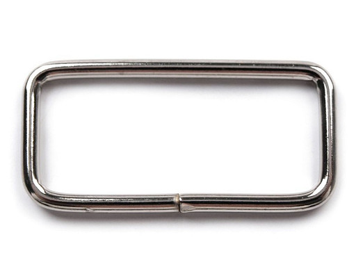 Metal Belt Loop Buckle width 39 mm nickel