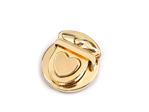 Candado para bolso 30x32 mm Corazón