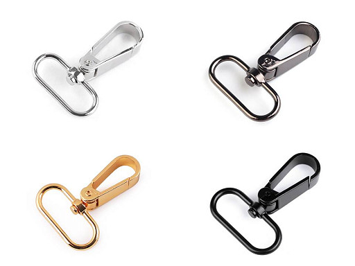 Metal Swivel Snap Hook / Carabiner, 32 mm