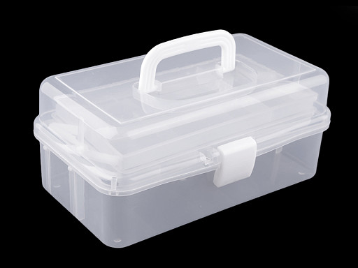 Plastový box / kufrík 20x33x15 cm rozkladací