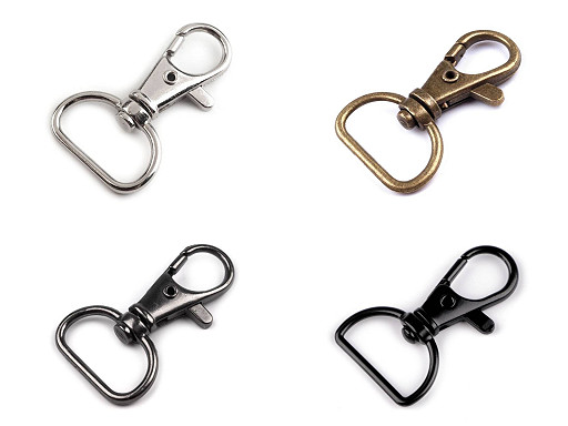 Metall-Drehkarabiner, Durchzug 18 mm