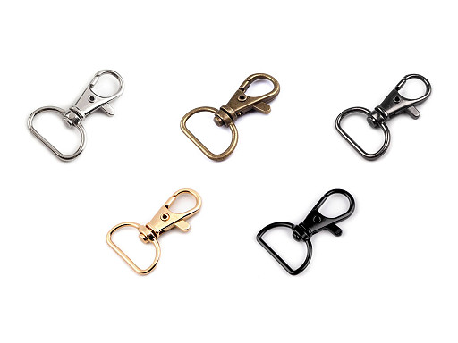 Metall-Drehkarabiner, Durchzug 18 mm