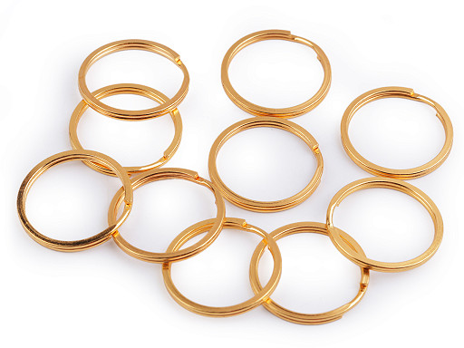 Anello porta-chiavi, dimensioni: Ø 30 mm, piatto