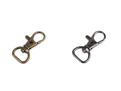 Metal Swivel Snap Hook / Carabiner, 12 mm