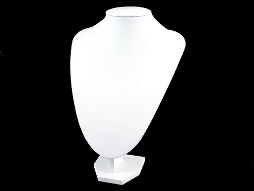 Damen Schmuckbüste 22x28 cm Lederimitation