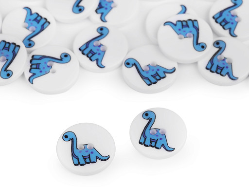Children's Button size 24' Dinosaur
