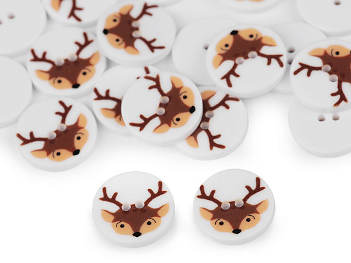 Children's Button size 24' Deer
