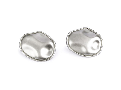  Fém gomb nyomott megjelenés, mérete 29 mm-es