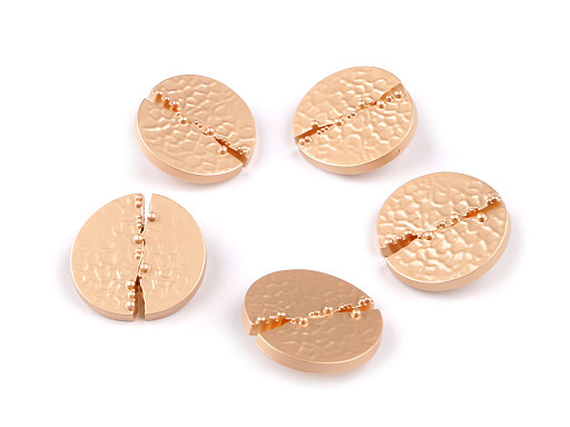 Metalni gumb veličine 44