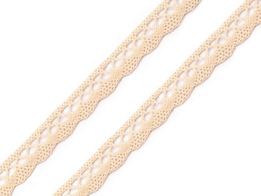 Cotton Bobbin Lace Trim width 10 mm