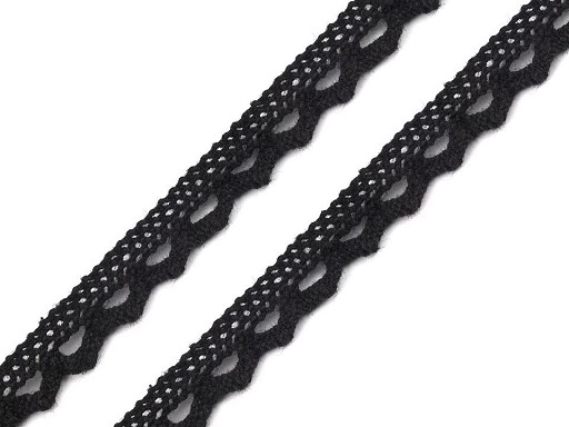 Koronka bawełniana szerokość 11 mm klockowa
