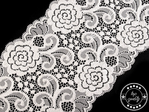 Elastic Lace Trim width 15 cm